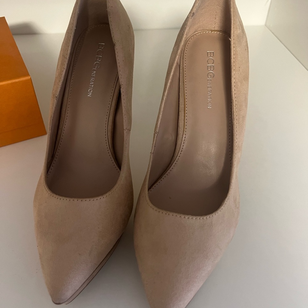 Bcbgeneration Beige Platform Heels - image 7